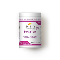 be-col 1400 120 gélules - Be-Life - Levure de Riz Rouge - CoQ10 - 1