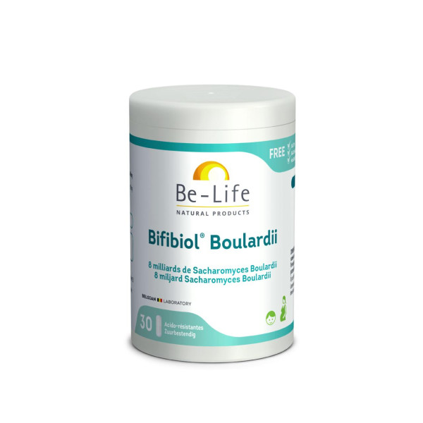 Bifibiol boulardii 30 gélules - Be-Life - Probiotiques - Prébiotiques - Entretien du colon - 1