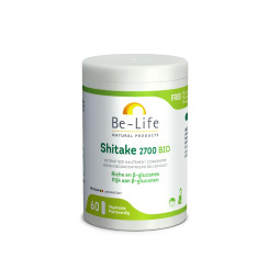 Shitake (Extrait) 2700 Bio 60 gélules - Be-Life - Gélules de plantes - 1