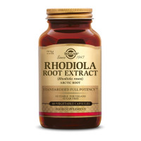 Rhodiola Rosea (Extrait standardisé) 60 gélules végétales - Solgar - Plantes en gélules - Extraits (EPS) - 1-Rhodiola Rosea (Extrait standardisé) 60 gélules végétales - Solgar