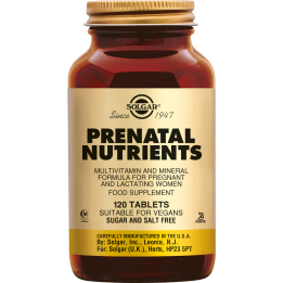 Prenatal Nutrients 120 tablettes - Solgar - Multivitamines et minéraux - 2
