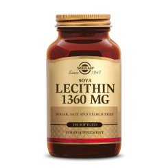Lecithin Soja 1360 mg 100 Kapseln - Solgar - Soja-Derivate und Lecithin - 2