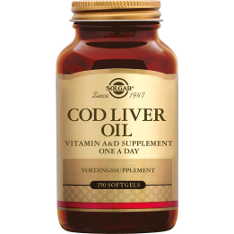 Norwegian Cod Liver Oil (Huile de foie de morue) 250 gélules - Solgar   - Vitamine A & D / huile de foie de morue - 2