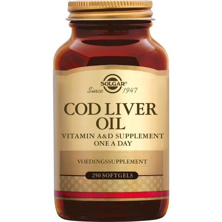 Norwegian Cod Liver Oil (Huile de foie de morue) 250 gélules - Solgar   - Vitamine A & D / huile de foie de morue - 2