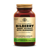 Myrtille extrait (Bilberry Berry Extract Bosbes) 60 capsules - Solgar - Plantes en gélules - Extraits (EPS) - 1-Myrtille extrait (Bilberry Berry Extract Bosbes) 60 capsules - Solgar