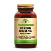 Ginseng Coréen Extrait (Ginseng Korean Root Extract) 60 gélules végétales - Solgar - Gélules de plantes - 1-Ginseng Coréen Extrait (Ginseng Korean Root Extract) 60 gélules végétales - Solgar