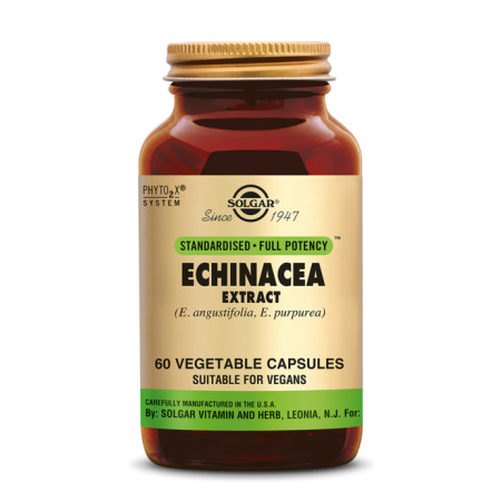 Echinacée Extrait (Echinacea Extract) 60 gélules végétales - Solgar - Gélules de plantes - 1 Echinacée Extrait (Echinacea Extract) 60 gélules végétales - Solgar - Gélules de plantes - 1