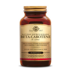 Béta Carotène 7 mg 60 softgels - Solgar - Antioxydants - 1