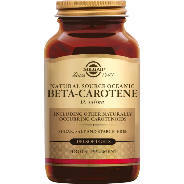 Béta Carotène 7 mg 180 softgels - Solgar - Antioxydants - 1