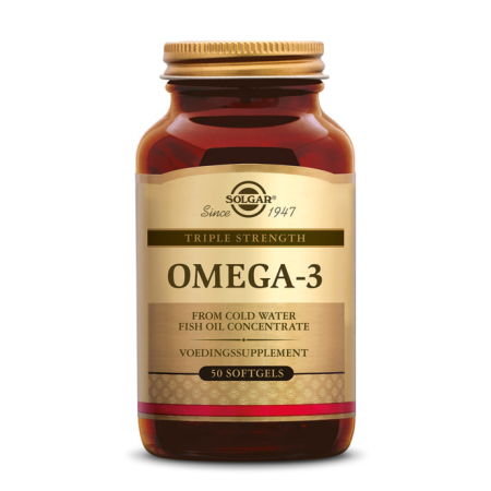 Omega-3 Dreifachstärke 50 Weichkapseln - Solgar - Fettsäuren - 1
