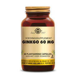 Ginkgo 60 mg 60 plantaardige capsules - Solgar - Kruidencapsules - 1