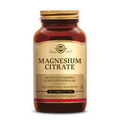 Magnésium Citrate 60 comprimés - Solgar - Minéraux - 1