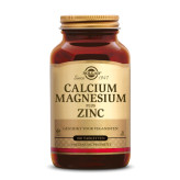 -Calcium Magnésium plus Zinc 100 comprimés - Solgar