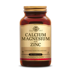 Calcium Magnesium plus Zink 100 Tabletten - Solgar - Mineralien - 1