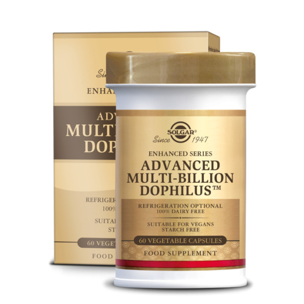 Advanced Multi-Billion Dophilus (Probiotika, milchfrei) 60 Gemüsekapseln - Solgar - Probiotika - 1