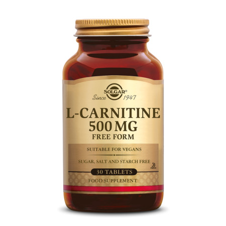 L-Carnitine 500 mg 30 comprimés - Solgar - Toute la gamme Solgar - 1