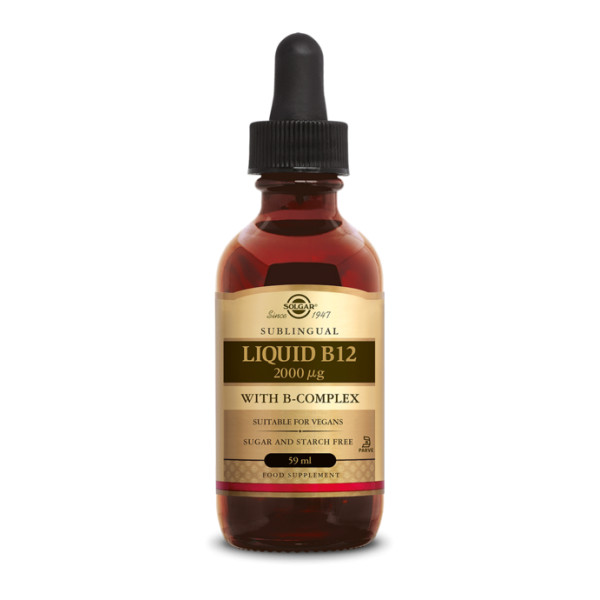 Vitamine B-12 liquide 2000mcg (gouttes) - Solgar - Toute la gamme Solgar - 1