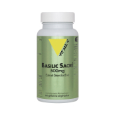 -Heilige Basilicum 500mg Gestandaardiseerd Extract 60 Capsules - Vitall+