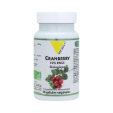 -Bio-Cranberry-Extrakt (Vaccinium macrocarpon), standardisiert, 400 mg, 30 Kapseln – Vitall+