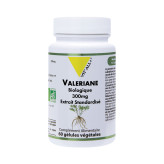Valériane gélules Bio (60) - Valeriana officinalis - Extrait sec Standardisé 300 mg - Vitall+ - Gélules de plantes - 1-Valériane gélules Bio (60) - Valeriana officinalis - Extrait sec Standardisé 300 mg - Vitall+