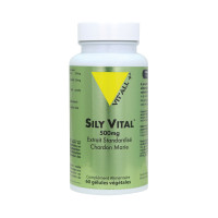 -Sily Vital (Chardon Marie - Silybum marianum) Extrait Standardisé 500 mg 60 gélules - Vitall+