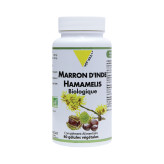 -Marron d'Inde 150mg + Hamamélis 200mg BIO 80 gélules - Vitall+