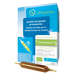 Desmodium (Desmodium adscendens - 500 mg) BIO 40 Ampullen - Oxyphyteau - Pflanzenextrakte in Ampullen - 1