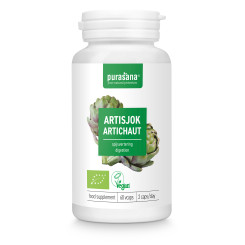 Artichaut Extrait 300mg Bio 60 gélules - Purasana - Gélules de plantes - 1