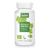 Vigne rouge Bio 120 gélules - Purasana - Gélules de plantes - 1-Biologische Rode Wijnstok 120 capsules - Purasana