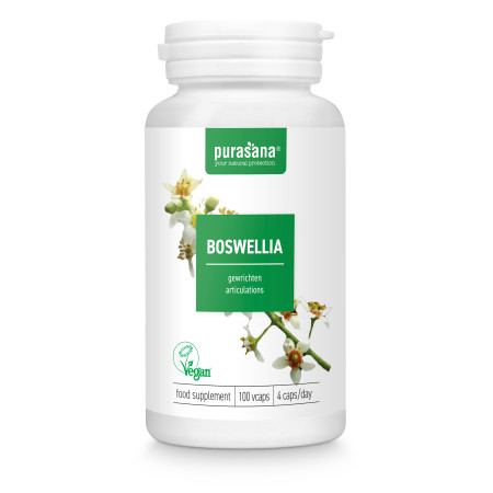 Boswellia Extrait 150 mg 100 gélules - Purasana - Gélules de plantes - 1