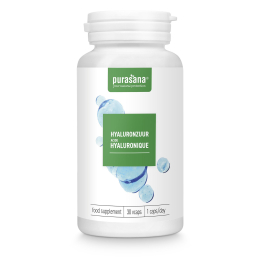 Acide hyaluronique 120 mg 30 caps - Purasana - Anti-Âge - Antioxydants - 1