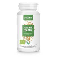 Fenugrec Bio 120 gélules - Purasana - Gélules de plantes - 1-Fenugrec Bio 120 gélules - Purasana