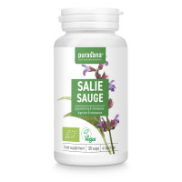 Sauge Bio 120 gélules - Purasana - Gélules de plantes - 1-Sauge Bio 120 gélules - Purasana