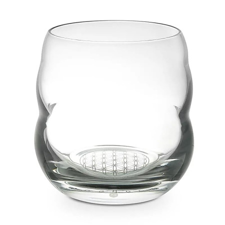 Verre Mythos fleur de vie - Platine - 0.25 L - Nature's design - Accessoires autour des tisanes et du thé - 1