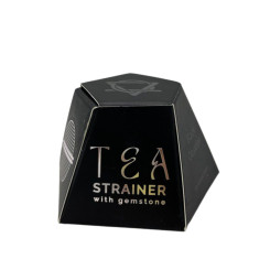 Boule à infuser avec pierre gemme - Obsidienne noire - AW Artisan - Filtre à thé et Boules à Thé et Infusion - 3