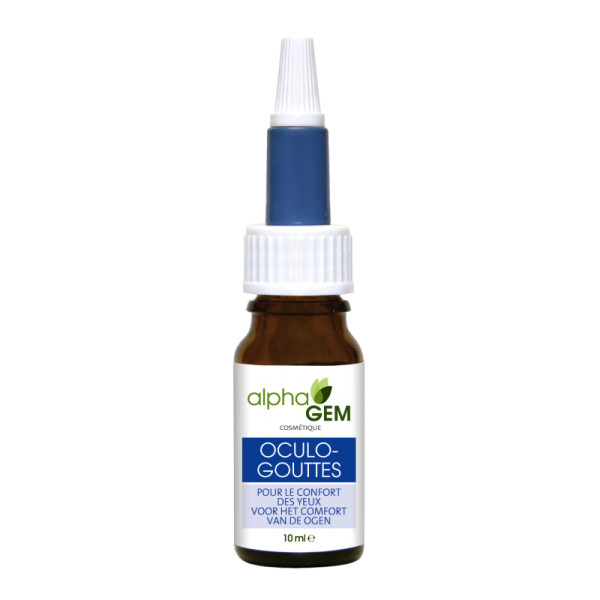 Oculo-Gouttes - Gouttes oculaires au bleuet 10 ml - Alphagem - Eaux Florales - Hydrolats - 1