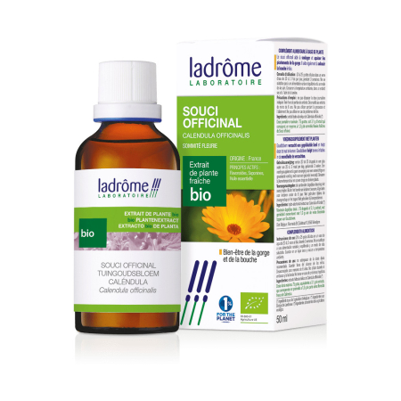 Bio Calendula Ringelblume Urtinktur - 50 ml - Ladrôme - Urtinkturen - Frischpflanzenextrakte - 1