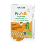 Gomme à la propolis BIO et à l'eucalyptus 45g -  Ladrôme - Produits de la Ruche - 1-Bio-Propolis- und Eukalyptusgummi 45 g - Ladrôme