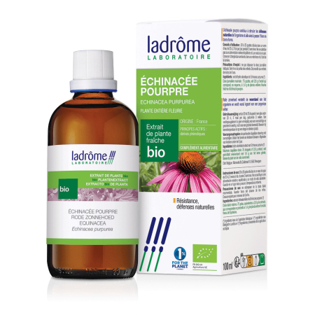 Bio Echinacea Urtinktur - Echinacea purpurea 100 ml - Ladrôme - Urtinkturen - Frischpflanzenextrakte - 1