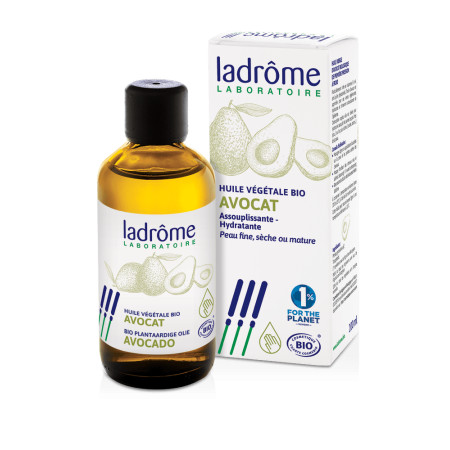 Huile d'Avocat Bio 100 ml - Ladrôme - Huiles végétales, beurres et baumes - 1 Huile d'Avocat Bio 100 ml - Ladrôme - Huiles végétales, beurres et baumes - 1