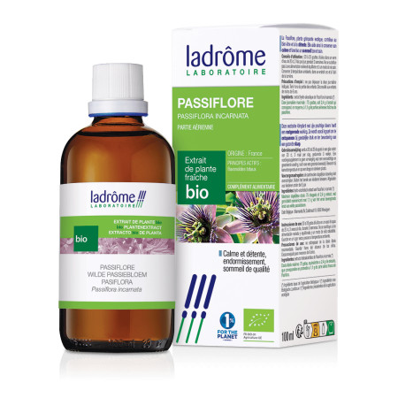 Teinture-mère Passiflore Bio - Passiflora incarnata 100 ml - Ladrôme - Teintures-mère - Extraits de plantes fraîches - 1
