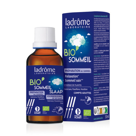 Bio Sommeil Teinture mère - 50ml - Ladrôme - Teintures-mère - Extraits de plantes fraîches - 1