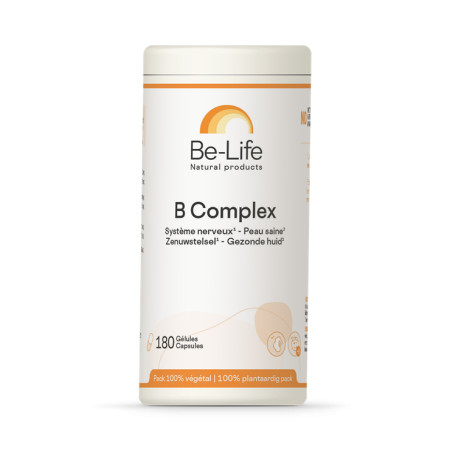 B Complex  180 gélules - Be-Life - Vitamine B - 1