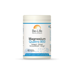 Magnésium Quatro 900 60 gélules - Be-Life - Toute la gamme Be-Life - 1