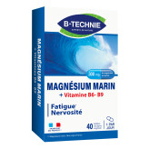 Magnésium Marin + B6 B9 40 capsules - B-TECHNIE - Magnésium (Mg) - 1-Magnésium Marin + B6 B9 40 capsules - B-TECHNIE