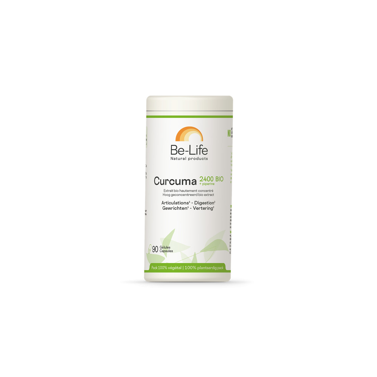 Curcuma Bio MGD - 90 Gélules - Complément Alimentaire Naturel