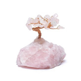 Arbre de vie Quartz rose - 5x5.5x7 - Lithothérapie - Lithothérapie - Pierres de Santé - Bijoux - 1-Arbre de vie Quartz rose - 5x5.5x7 - Lithothérapie