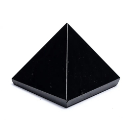 Pyramide de Shungite - 4x4 - Lithothérapie - Lithothérapie - Pierres de Santé - Bijoux - 1