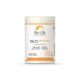 Vit C 500 Neutral (Vitamine C non-acide) 90 gélules végétales acido-résistantes - Be-Life - Vitamine C, Acérola et Bioflavonoïde