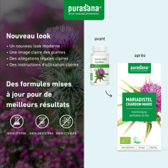 Chardon Marie Bio extrait 60 gélules - Purasana - Gélules de plantes - 4